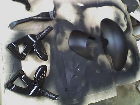 Suzuki street Magic (Solgt) - [Taget med mobil] Lidt dele billede 5