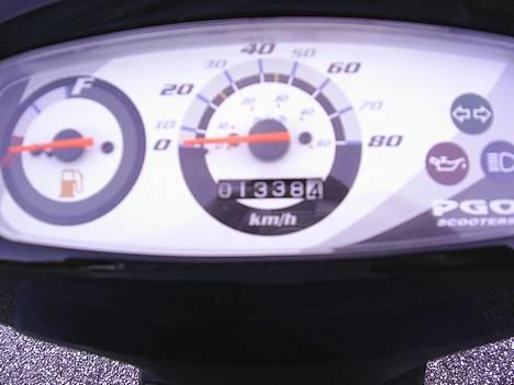 PGO Hot 50 (SOLGT) - Speedo billede 12