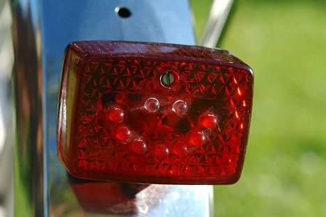 Puch Maxi K - Flake - solgt! - Baglygte med dioder - nice om aftenen billede 4