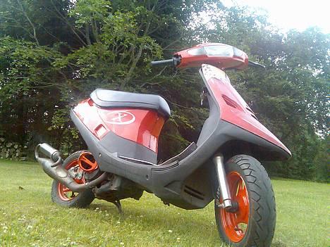 PGO Comet AC - Med det nye frontskjold efter den blev nakket, det skal males! billede 6