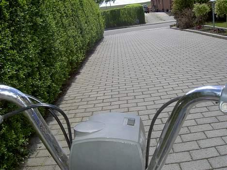 Vespa Ciao >> SOLGT<< - Sådan ser der ud fra cockpittet billede 7