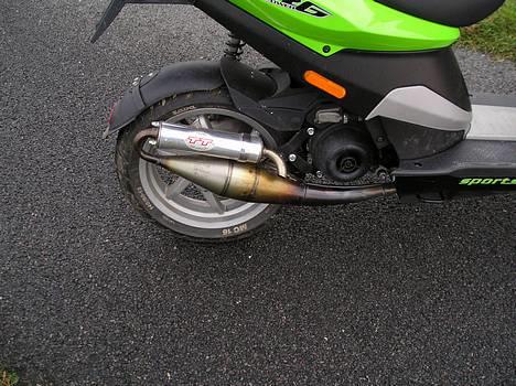 Piaggio NRG Power DT - Mit nye udstødning. Leovince TT... billede 5