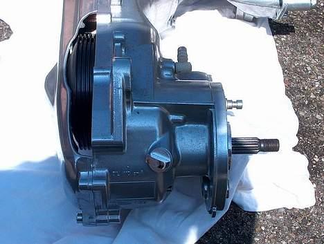 Yamaha Bws Ng [Project/Solgt] - Har skåret ud i dækslet for at få plads til min wingbell billede 6