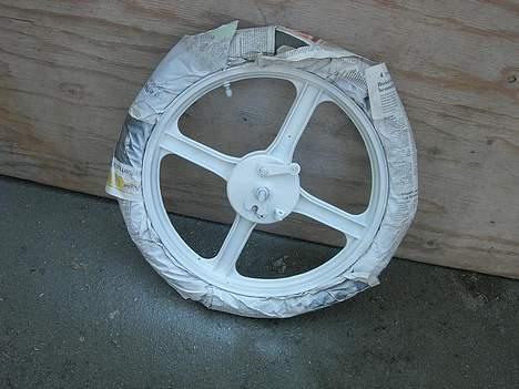 Vespa Ciao Projekt færdigt :) - Lidt rest maling til fælgerne ;D billede 14