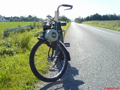 Velo Solex 3800 Delux"Veteran" - Føreste tur på vejen. efter ca 20 år. Dato 9/11-2006 billede 3