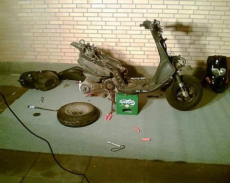 Gilera Stalker // SOLGT - 6)  En af de første aftener i projektet billede 6