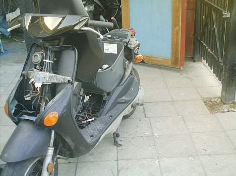 Yamaha neos (solgt) - her er jeg i gang med den billede 15