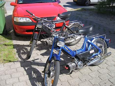 Puch maxi STJÅLET - Bo´s puch og mig i sommer´s billede 2