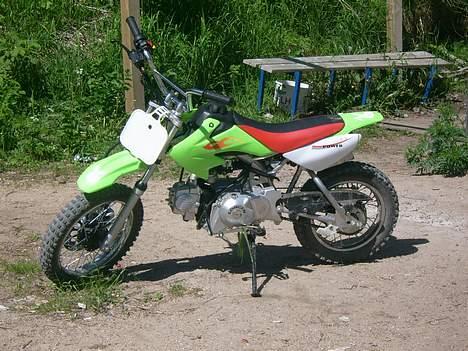 MiniBike 110cc crosser (BYTTET)' billede 1