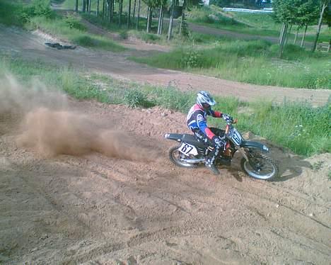 Honda CR 125 R med 85ccm motor - Træning i rønde, fra hjemmebane  billede 7