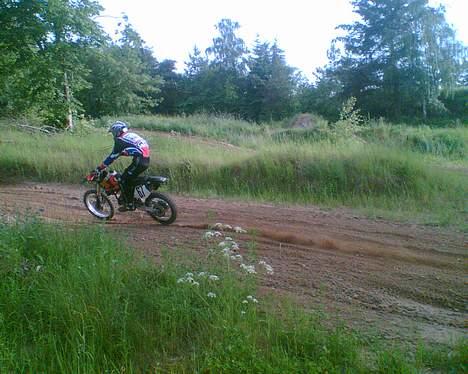 Honda CR 125 R med 85ccm motor - Træning i rønde, fra hjemmebane  billede 9