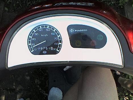 Piaggio zip *solgt* - hvidt spedo billede 4