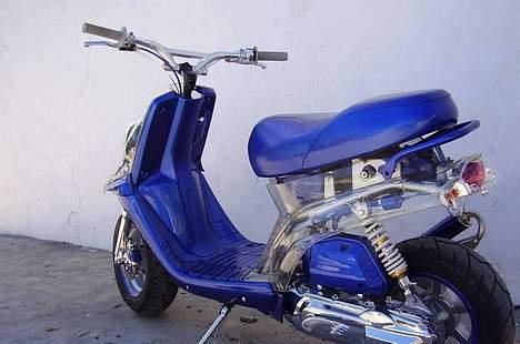 Jensen Chopper til salg 5000kr - Den er da for Syg main.. du skulle bare se den... Blå sæde med glimmer i, gennemsigtige skjolde og alt var der bare billede 20