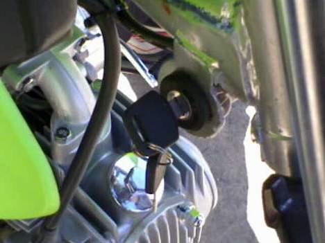 MiniBike 110cc crosser (BYTTET)' billede 6