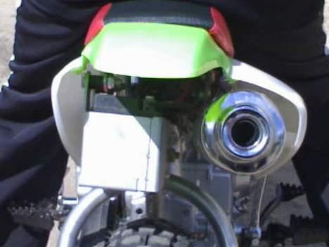 MiniBike 110cc crosser (BYTTET)' billede 7