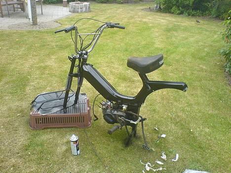 Tomos Quadro A-35 SOLGT - var ved at blive malet første gang billede 5