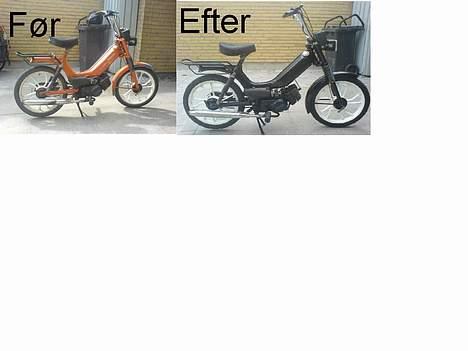 Tomos Quadro A-35 SOLGT - før efter billede, første gang billede 12