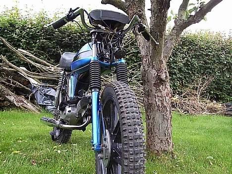 Puch Monza 2 gear - monzaen forfra.. nyt ledningsnet og forlygte kommer.. billede 6