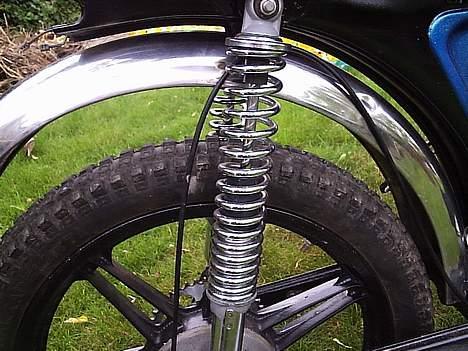 Puch Monza 2 gear - nye støddæmpere.. krom:) billede 7