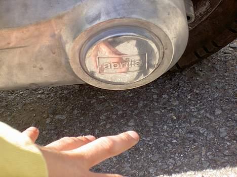 Aprilia Sonic AC Solgt 8500 kr - Kedede mig lige en dag, så legede lige lidt med højglanspolering.. :) hehe billede 3