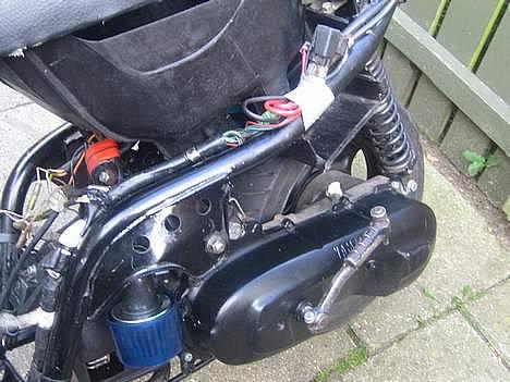 Yamaha JOG solgt - Originalt Yamaha skjold - matsort billede 7