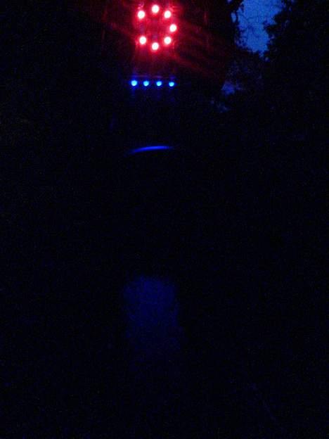 Yamaha 4g >>>Solgt<<< - den nye baglygte.... med blåt lys ned på bagdækket... billede 12