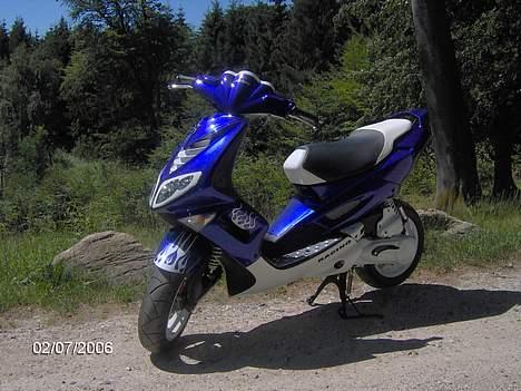 Peugeot Speedfight 2  WRC 206 AC - en lille køretur i Hareskoven,sjov blå farve den har på det billede  billede 14