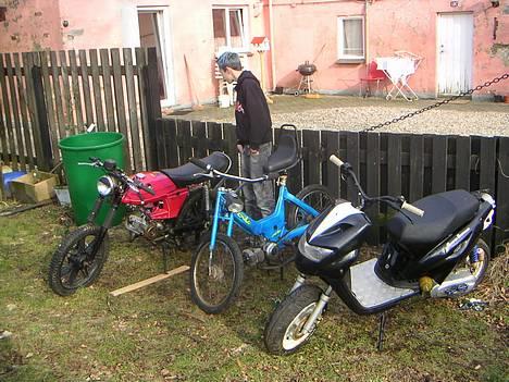 Puch       monza 3g SAVNET :'( - HER ER ALLE MINE KNALLERTER sammen og det er mig der er i bagkrunden billede 8