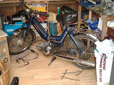 Puch Maxi K - sådan så den ud da jeg købte den billede 4