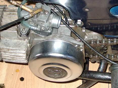 Puch Maxi K - sådan så motoren ud da jeg købte den billede 5