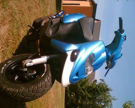 Gilera Stalker (Solgt) 8500,- - Projekt: Ny Lak. Pelican Blue / Baby Blue... Farvekode: LY5T billede 3