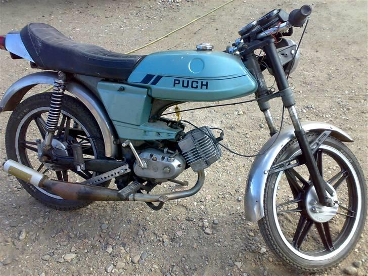 Puch monza 3gear - så er den klar til at køre igen.. skal bare lige have nyt gaskapel billede 1