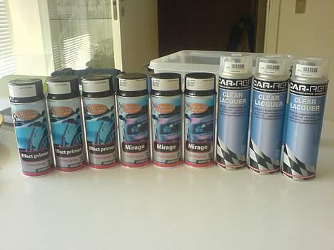 PGO Comet /##Chameleon##/ - Det er denne maling som ydreskjoldene skal males med Chameleon. billede 9