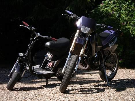 Suzuki ~ SmX ~  SOLGT  - Min og min fætters zip uden skjolde, rimelig gejl ;b  billede 8