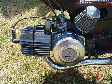 Puch maxi K Slogt - her er der så 45 mm racing k-star 20mm kabu og har knæk udstødning  billede 7