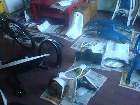 Piaggio NRG - Lakeringen hærder billede 13