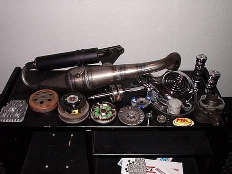 Yamaha aerox - de nye tun dele!!   cyllen er til    mit Hjemmebyg!! billede 8