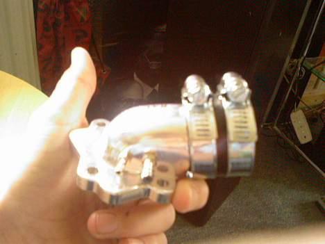 Yamaha Aerox / Projekt. - Forkromet studs. billede 7