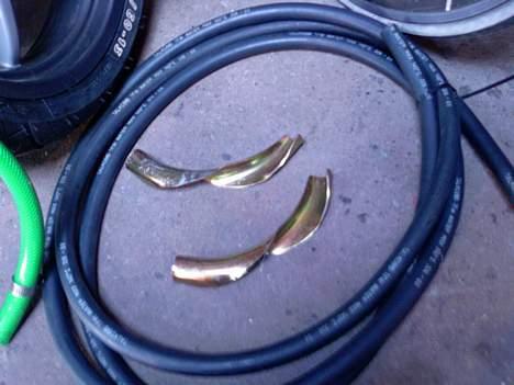 Yamaha Aerox / Projekt. - Lc slangerne, 140¤ samt mine messing bøjninger. billede 10