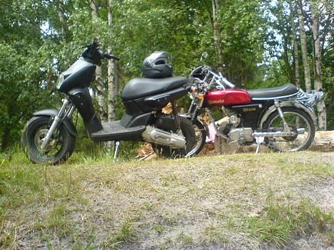 Yamaha BYTTET med dm50 + 5500 - yamaha slideren og yamaha 4 gearen :P  billede 5