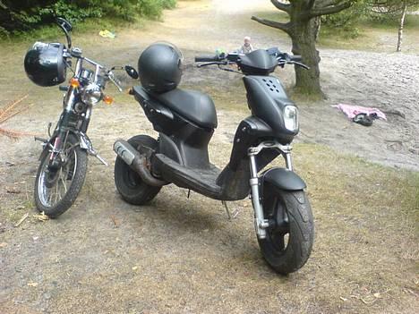 Yamaha BYTTET med dm50 + 5500 - yamaha slideren og yamaha 4 gearen :P  billede 6