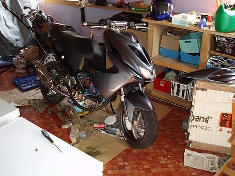 Yamaha Aerox / Projekt. - som den står nu billede 15