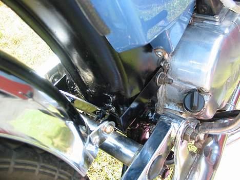 Yamaha FS-1 K1  - Hjemmelavet holder til bagskærm billede 3