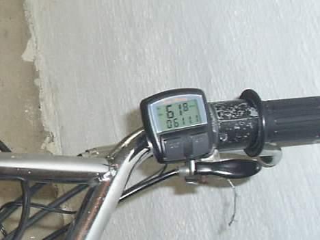 Puch Maxi K AC (solgt) - Bevis på at den kører 60.. og den er indstilt helt præcist til hjul størrelsen! billede 18