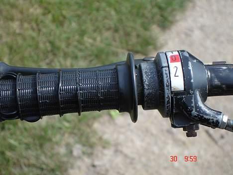 Puch 2 gear SOLGT - mit meget unike gear skifte system.. er ligesom på en cykel.. billede 4