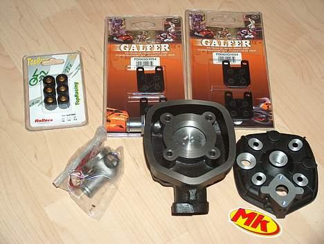 Peugeot Speedfight 2 LC - det nye cylle og bremse-bakker+ruller billede 4