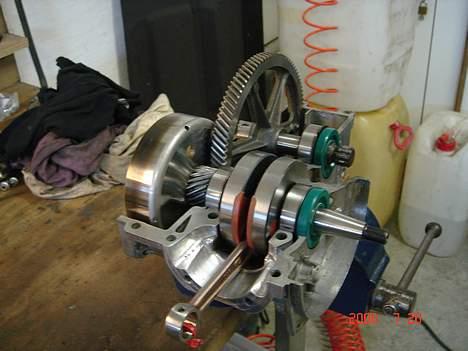 Puch maxi "GILARDONI" projekt - så er der lagt ny racerkrumtap, C3 lejer og SKF simmeringe i billede 5