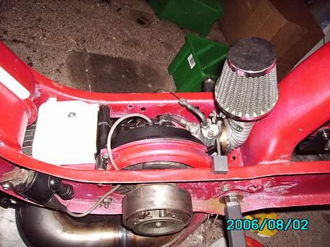 Vespa ciao "Malossi" (SOLGT) - power luftfilter--! :P (lidt støvsugerslange er altid godt ;) ) billede 15