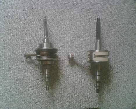 Aprilia sonic BYTTET TIL RMX - min std til venstre og italy racing til højre billede 10