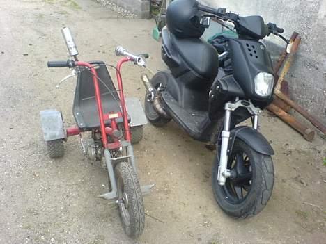 Yamaha BYTTET med dm50 + 5500 - sammen med projekt 3 hjul :P  billede 13